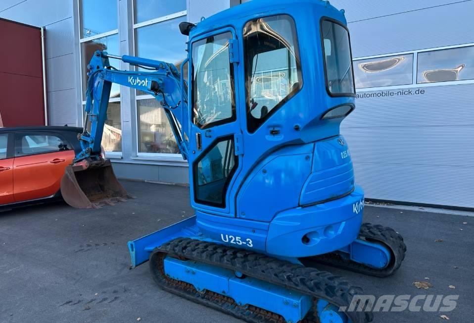Kubota U25 -3 Minigravere <7t