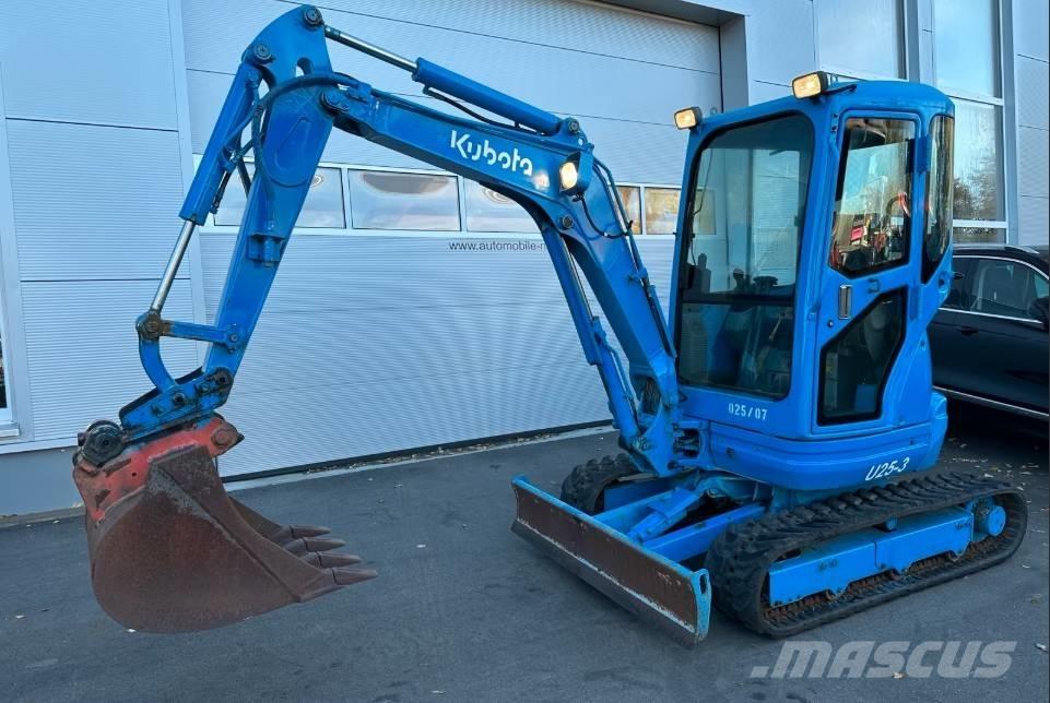 Kubota U25 -3 Minigravere <7t
