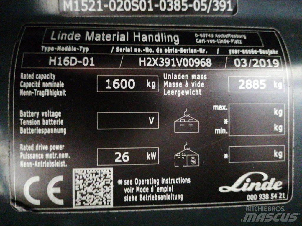 Linde H16D-01 Diesel Trucker