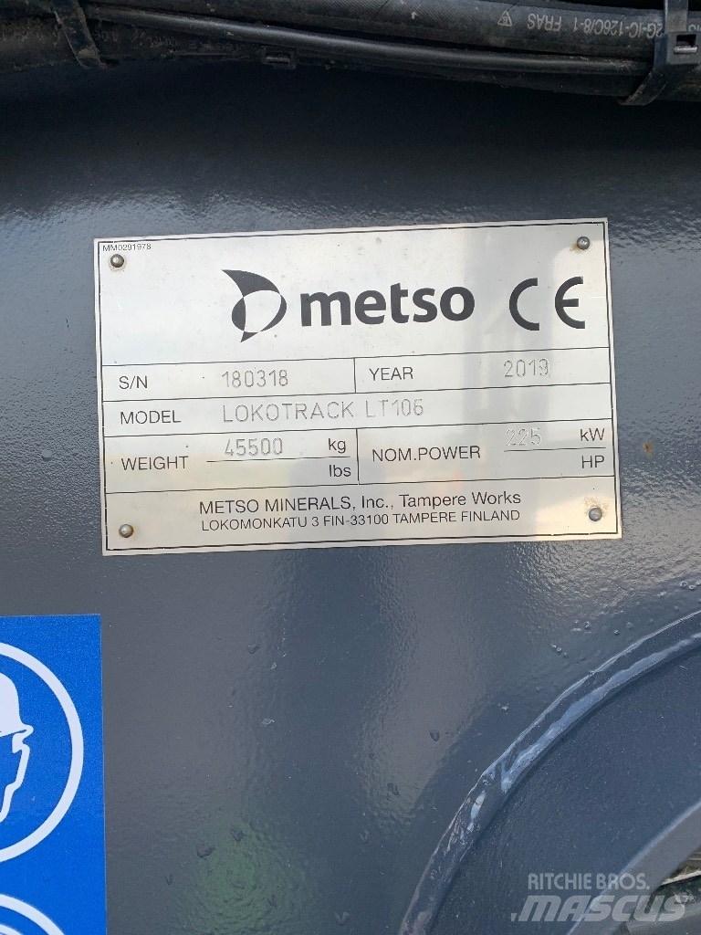 Metso LT 106 Mobile knuseverk