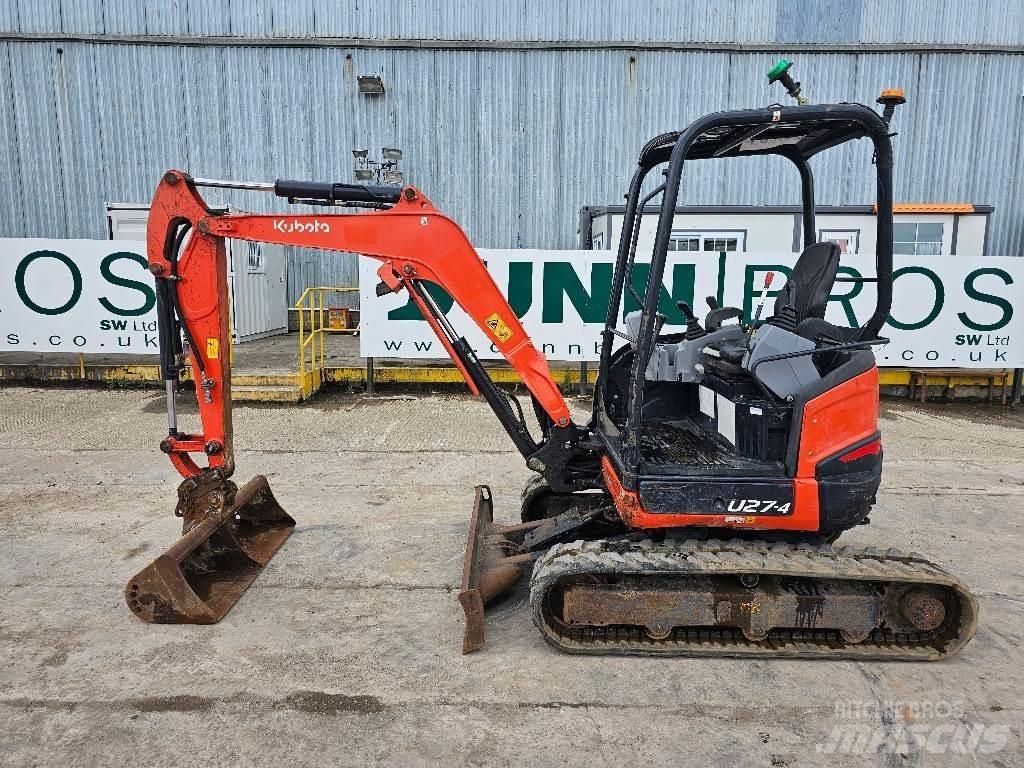 Kubota U 27-4 Minigravere <7t