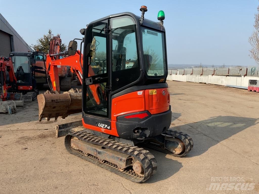 Kubota U27-4 Minigravere <7t