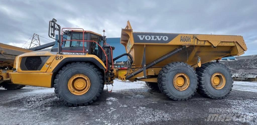 Volvo A 60 H Rammestyrte Dumpere