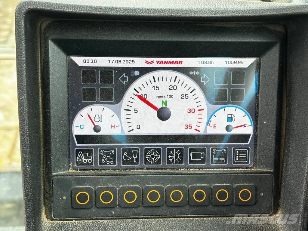 Yanmar B 110 W Hjulgravere