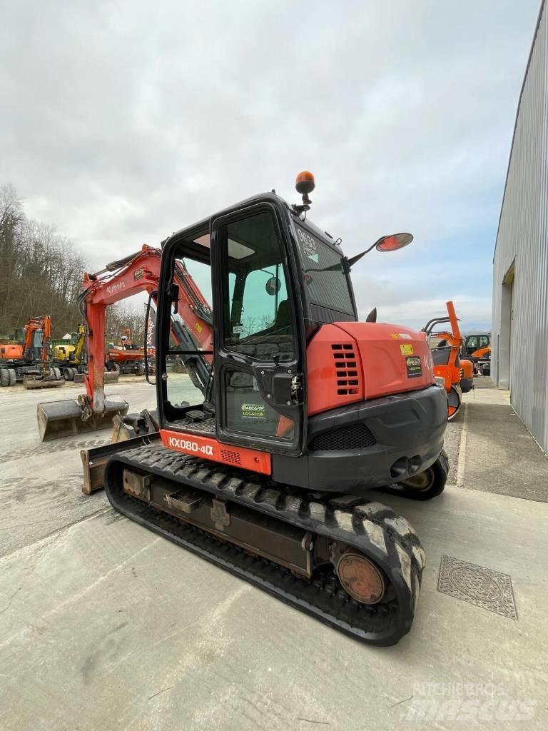 Kubota KX 080-4 Midigravere 7 - 12t