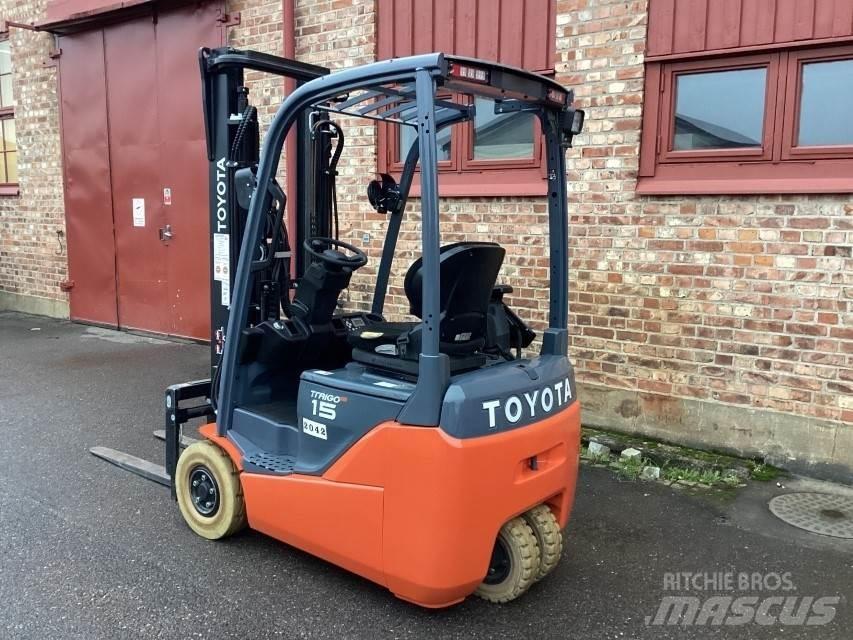 Toyota 8FBE15T Elektriske trucker