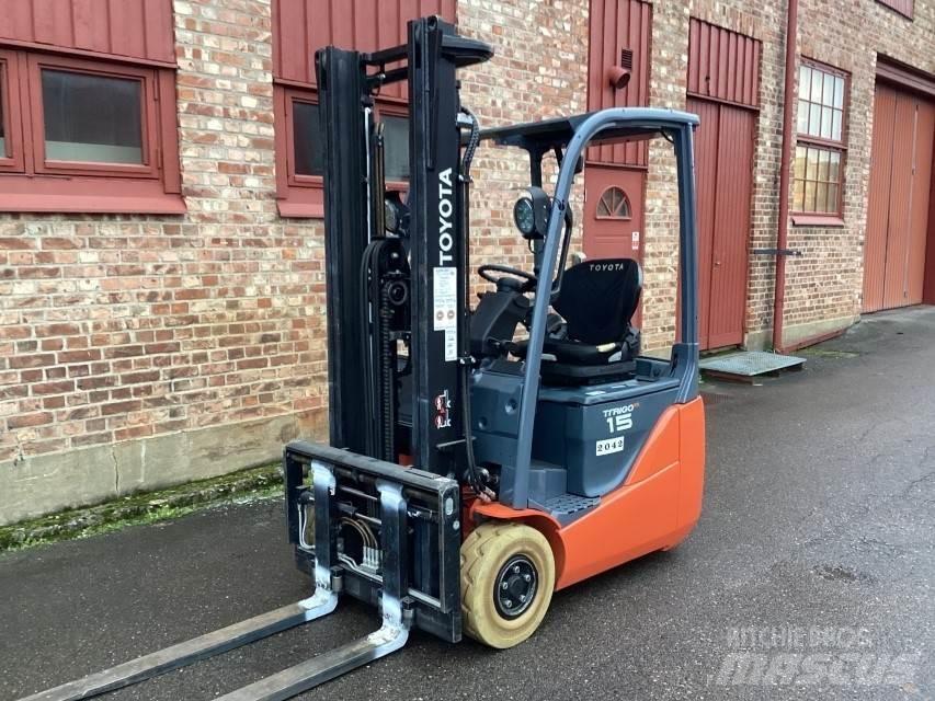 Toyota 8FBE15T Elektriske trucker