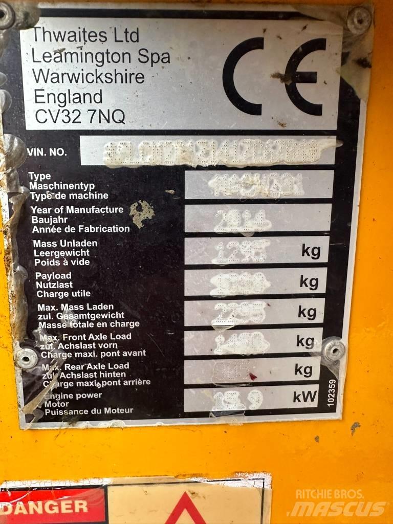 Thwaites 1 ton Mini dumpere