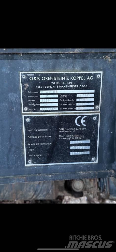 O&K MH 4 PMS Hjulgravere