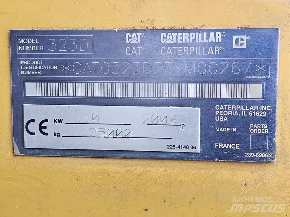 CAT 323 D L Beltegraver