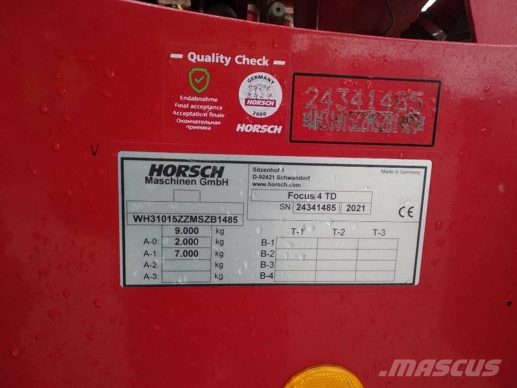 Horsch Focus 4 TD Såmaskiner
