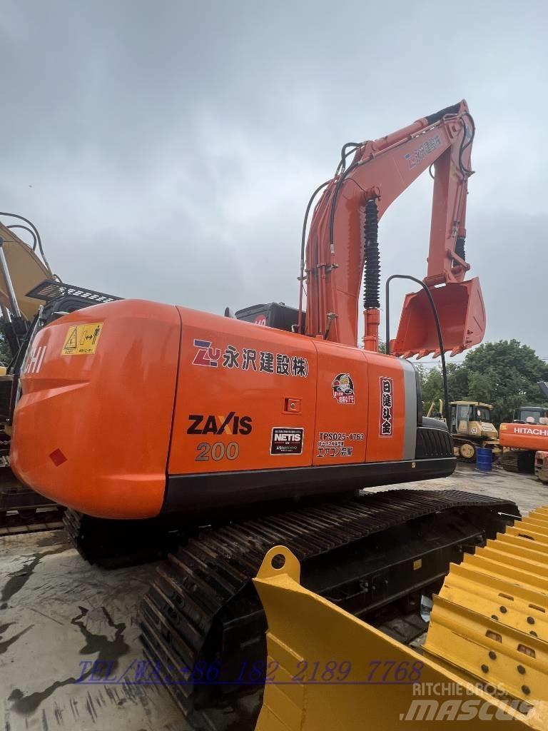 Hitachi ZX200 Beltegraver
