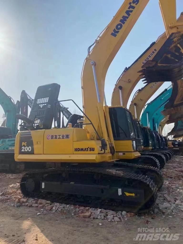 Komatsu pc200 Beltegraver