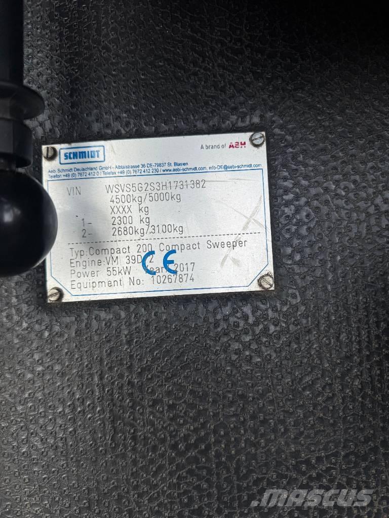 Schmidt Swingo 200 Feiemaskiner