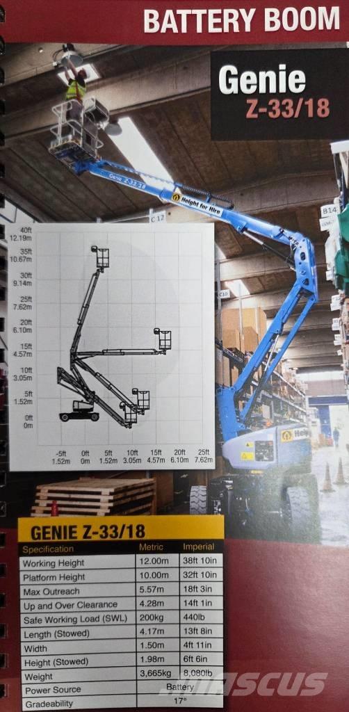 Genie Z 33/18 Leddede bomlifter