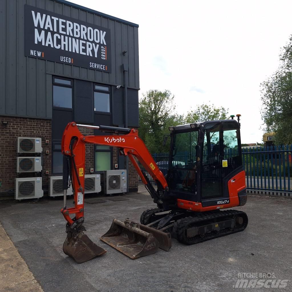 Kubota KX 027-4 Minigravere <7t