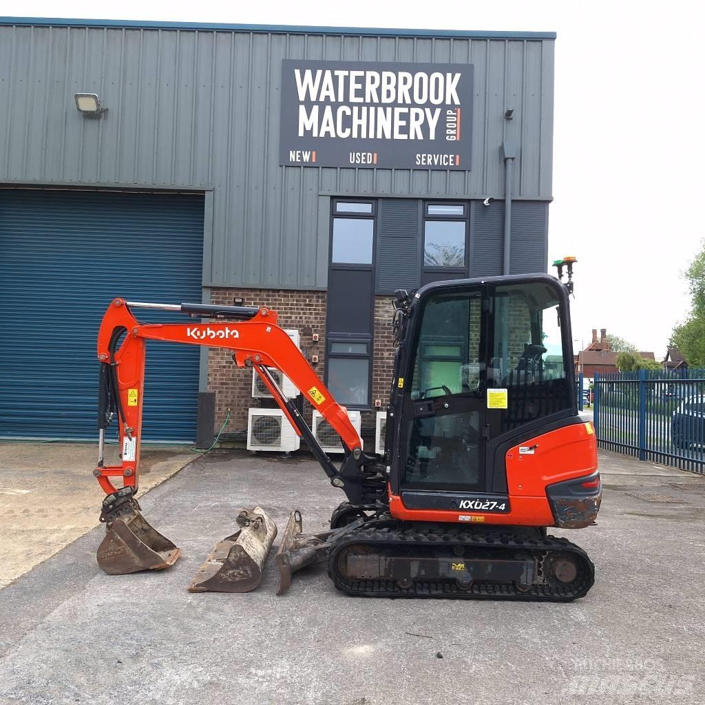 Kubota KX 027-4 Minigravere <7t