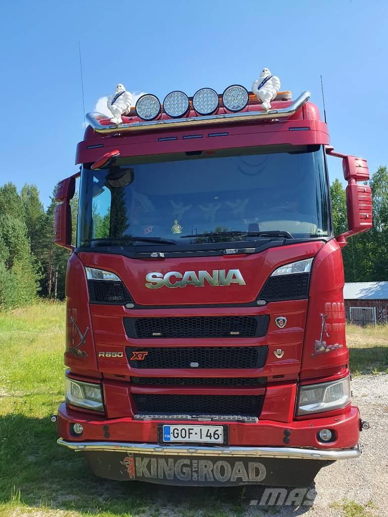 Scania R 650 Tømmerbiler