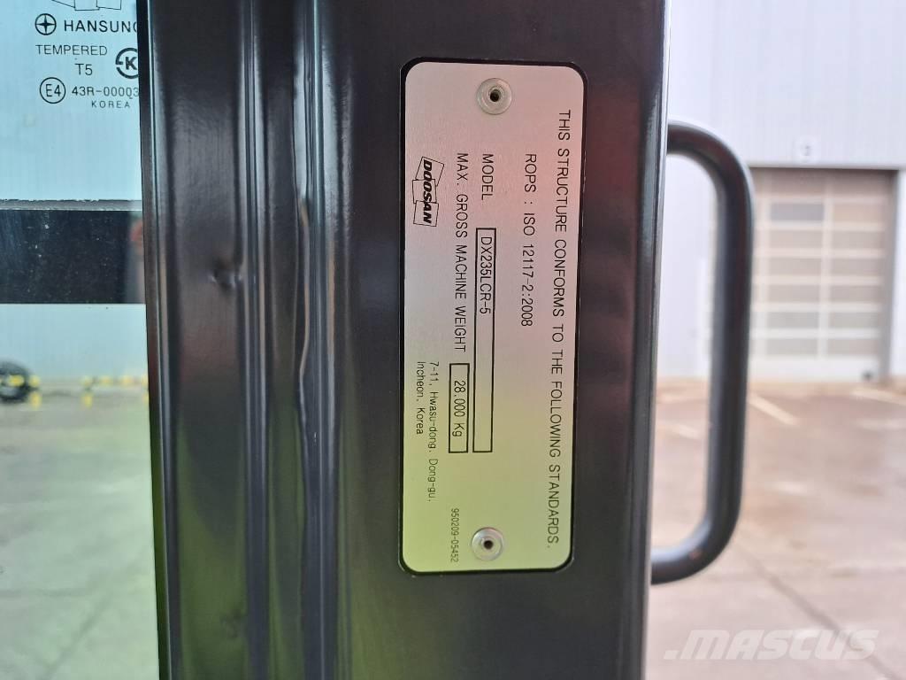 Doosan DX 235 LCR-5 Beltegraver