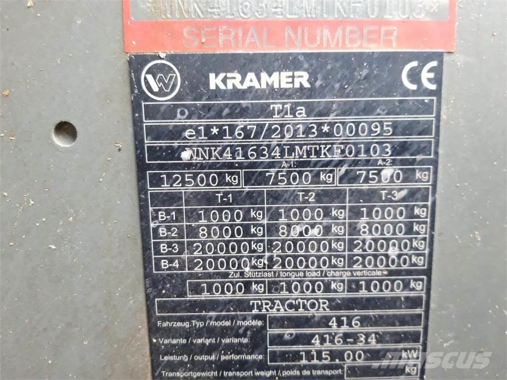 Kramer KT557 Teleskoplastere for Landbruk
