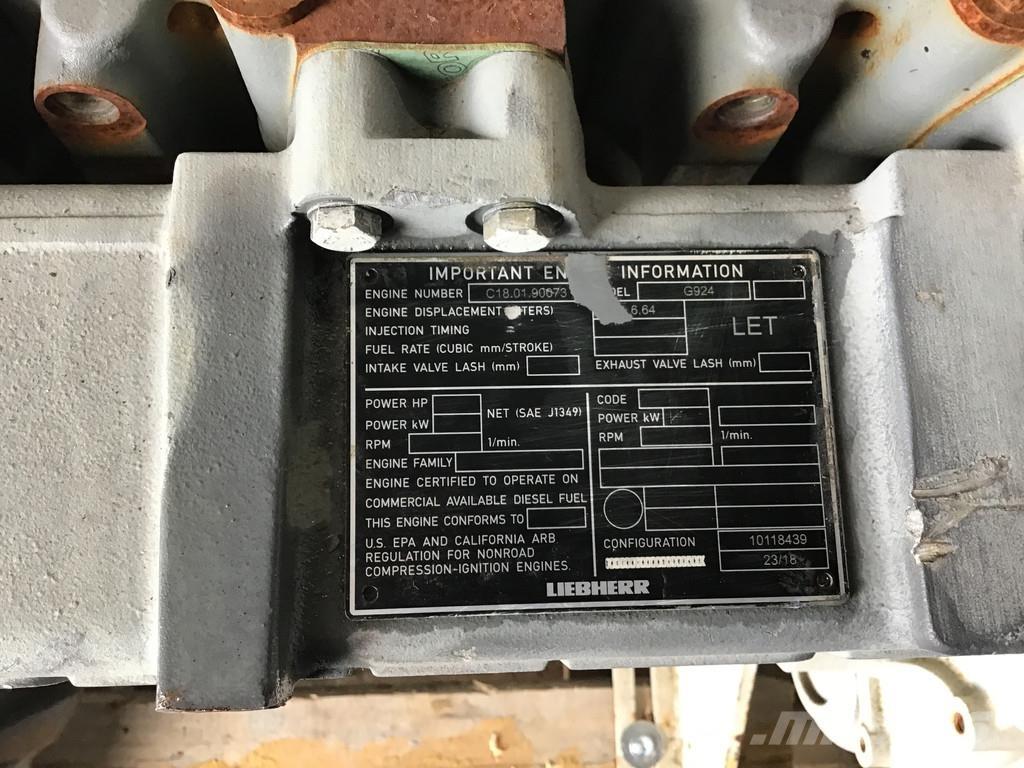 Liebherr G924 USED Anlegg - Annet
