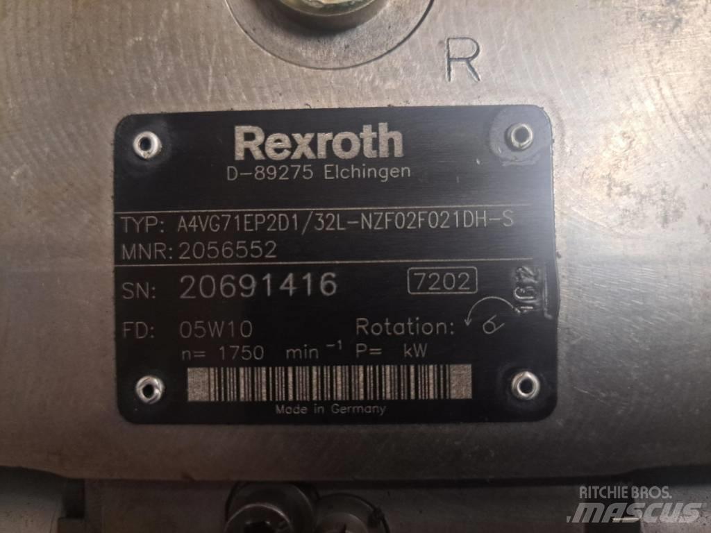 Rexroth A4VG71 EP2D1 Hydraulikk