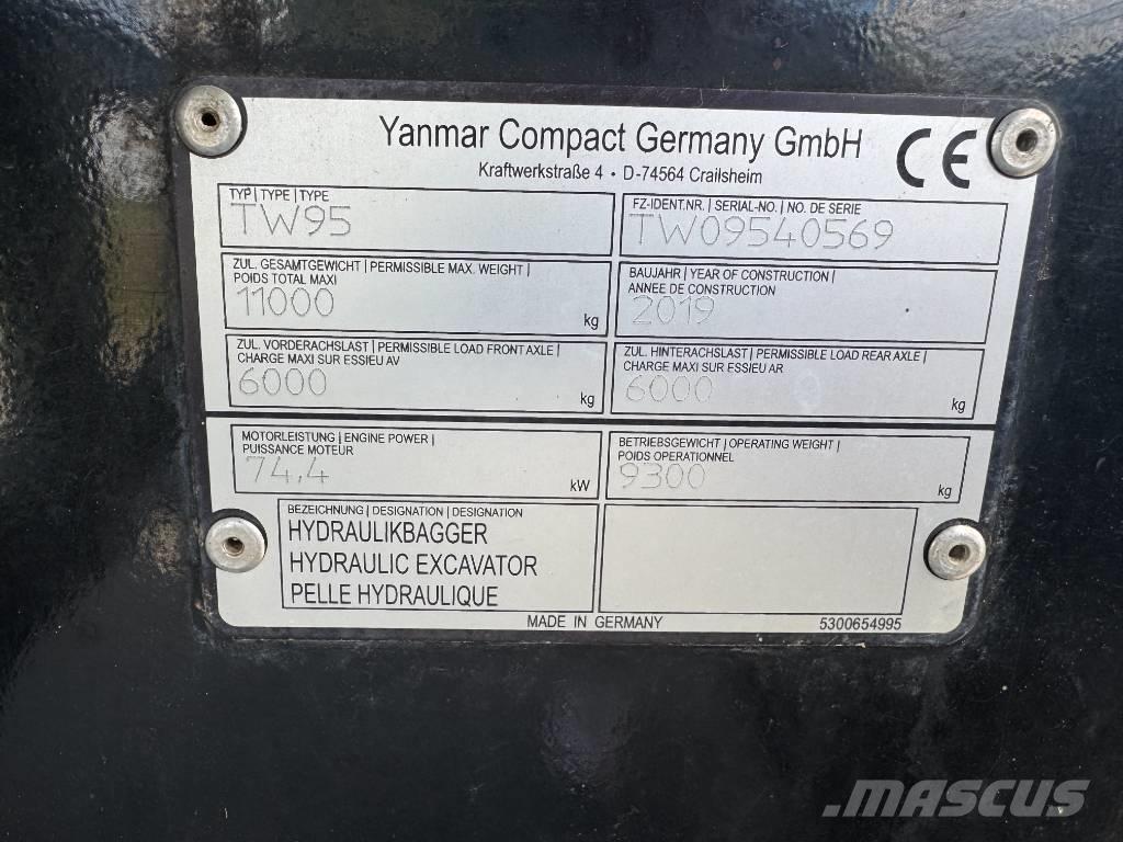 Yanmar / Schaeff TW95 Hjulgravere