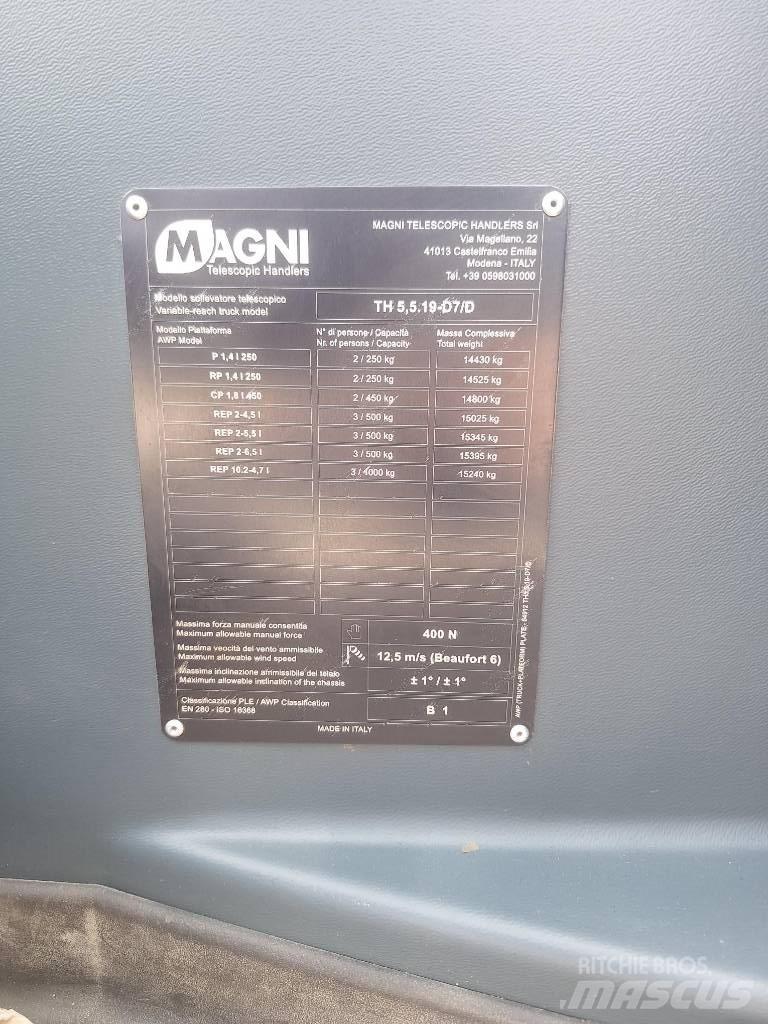 Magni TH 5.5 19 P Teleskoplastere