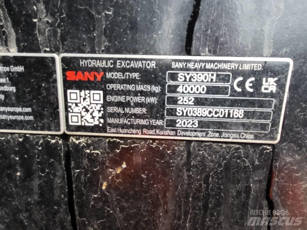 Sany SY390H Beltegraver
