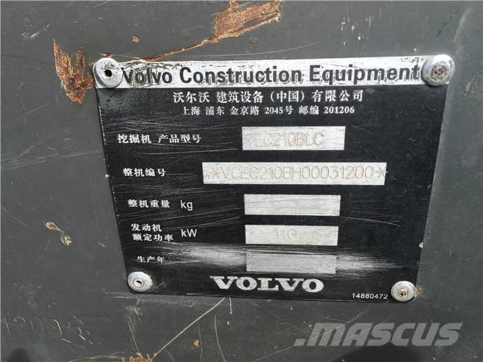 Volvo EC 210 B LC Beltegraver