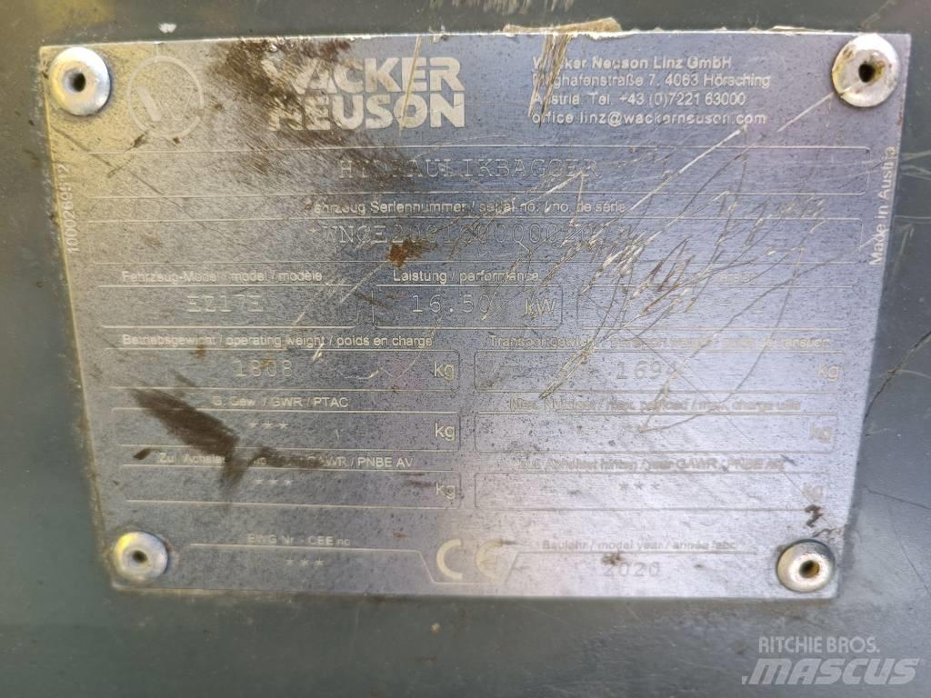 Wacker Neuson EZ17e Beltegraver