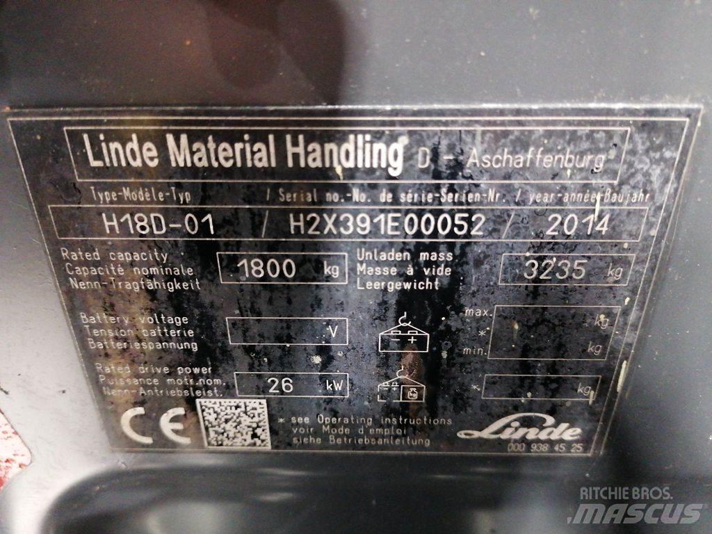 Linde H18D-01 Diesel Trucker