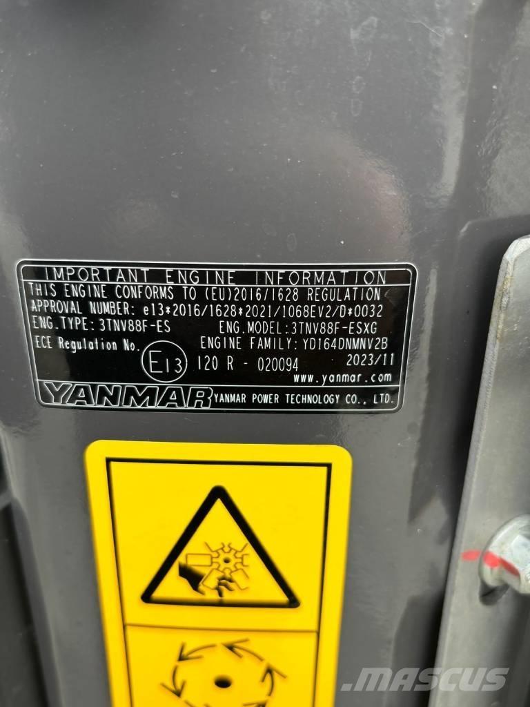 XCMG XE35E Minigravere <7t