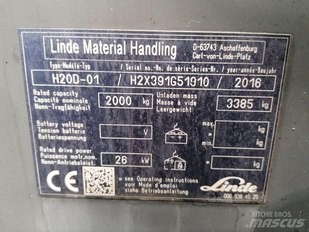 Linde H20D-01 Diesel Trucker