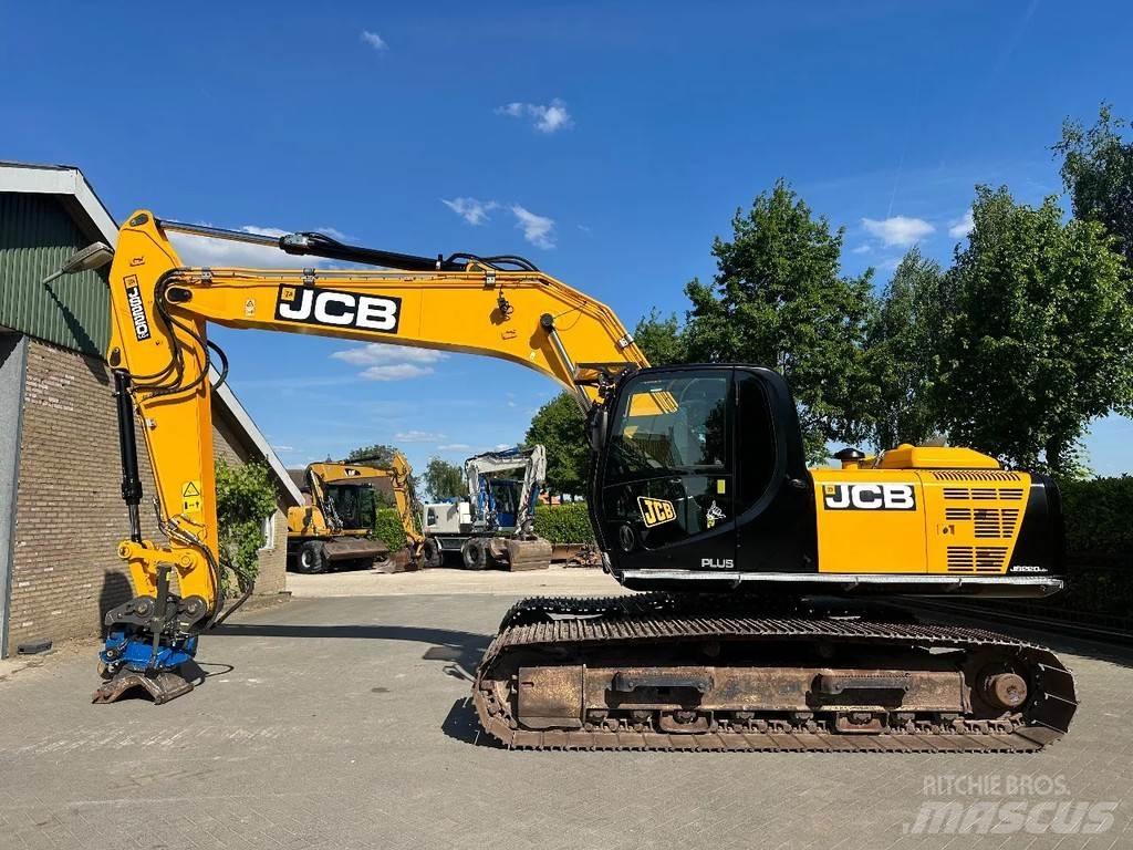 JCB JS220LC Beltegraver