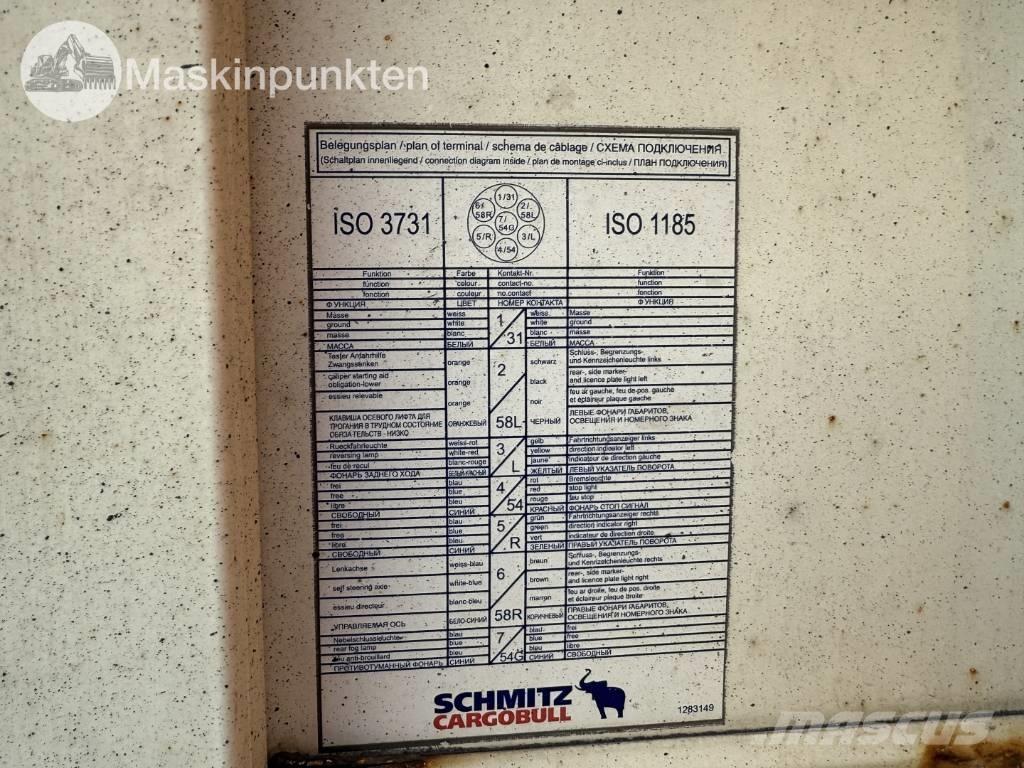 Schmitz Cargobull Skaphengere Frys/kjøl/varme