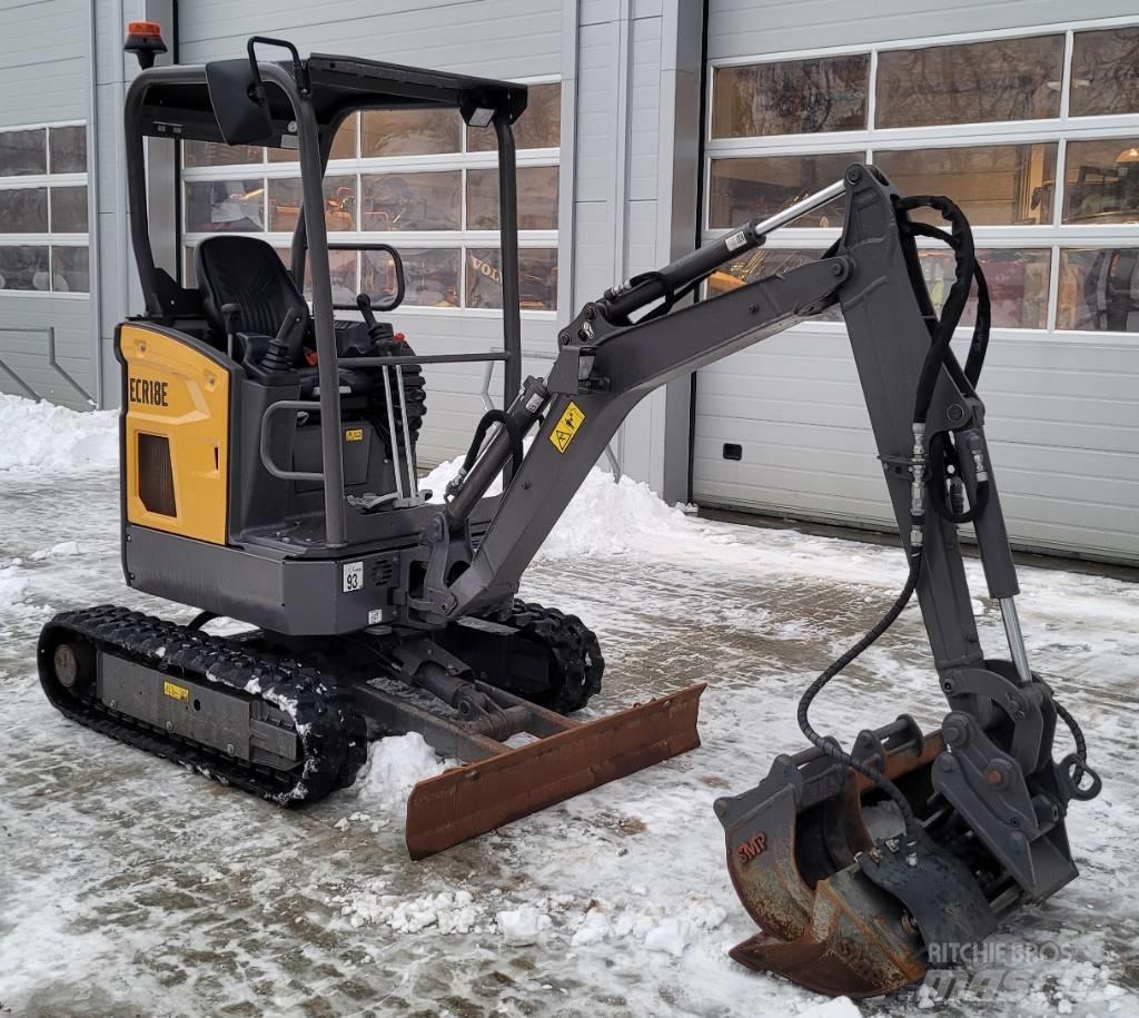 Volvo ECR18E Minigravere <7t