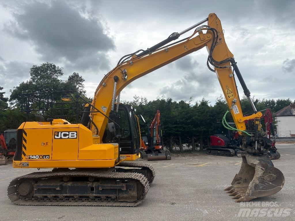 JCB 140X Steelwrist Beltegraver