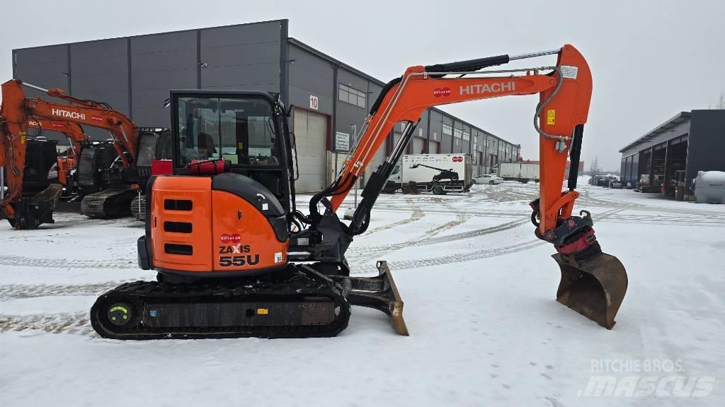 Hitachi ZX 55 U-5 Minigravere <7t