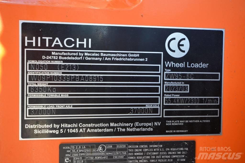 Hitachi ZW 95-6 C Hjullastere