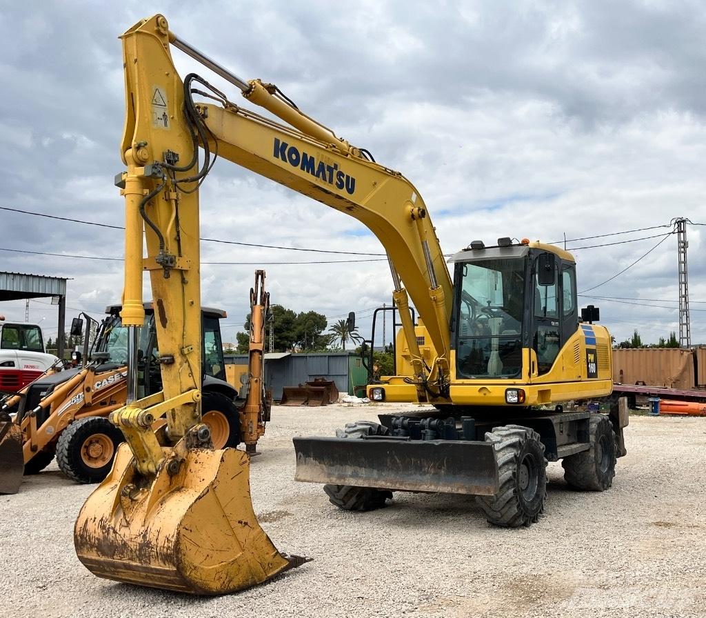 Komatsu PW 160 Hjulgravere