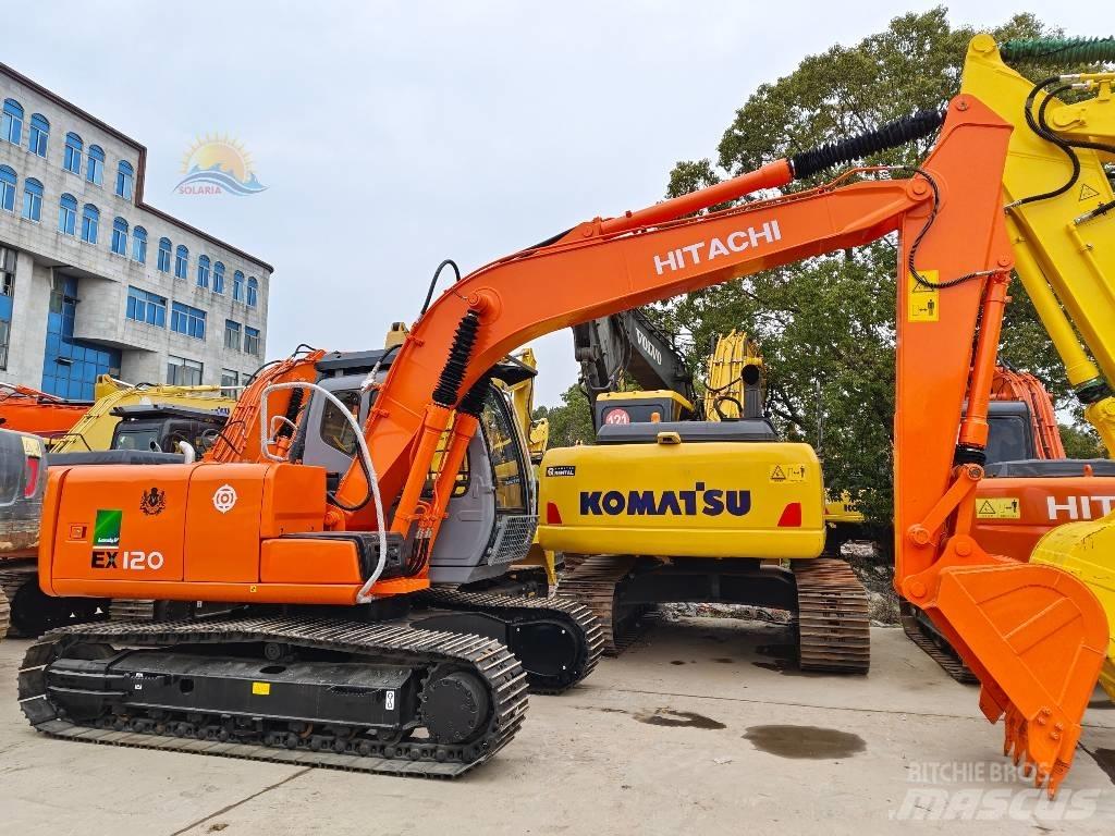 Hitachi EX 120 Beltegraver