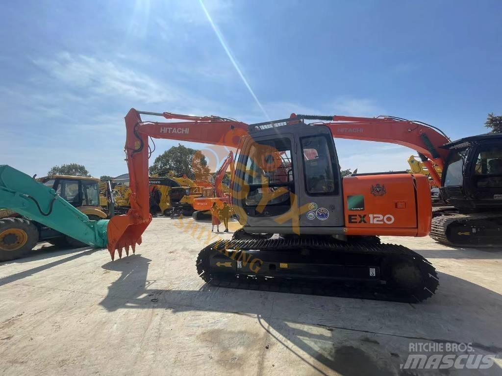 Hitachi EX 120 Beltegraver