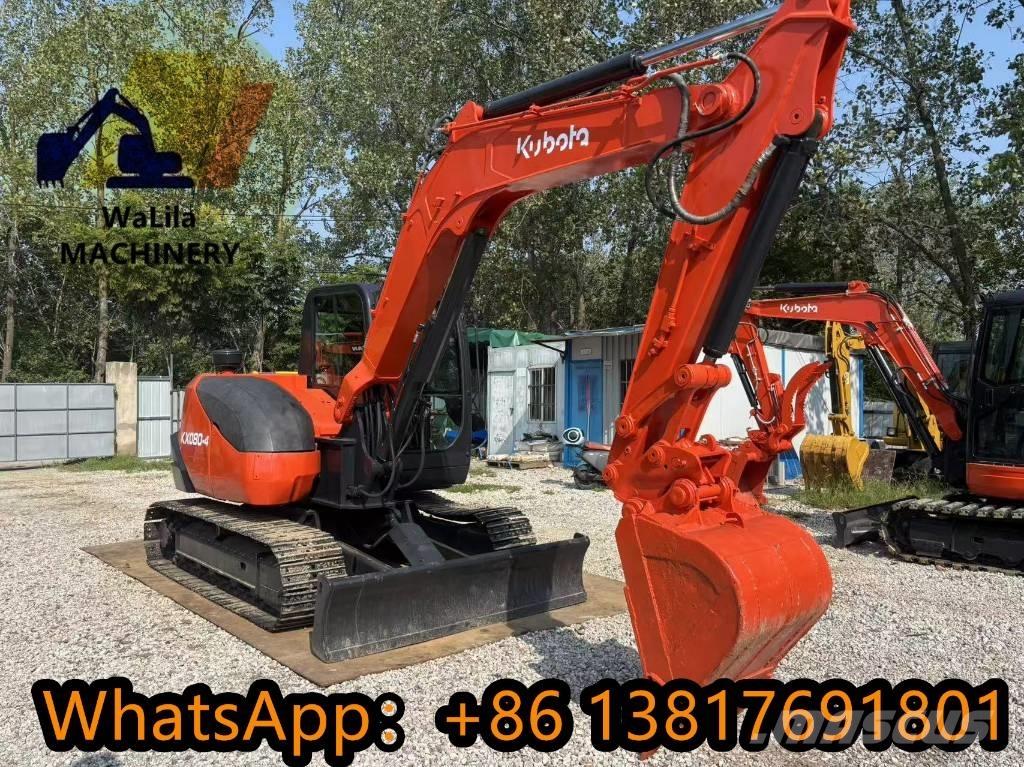 Kubota KX 080-4 Minigravere <7t