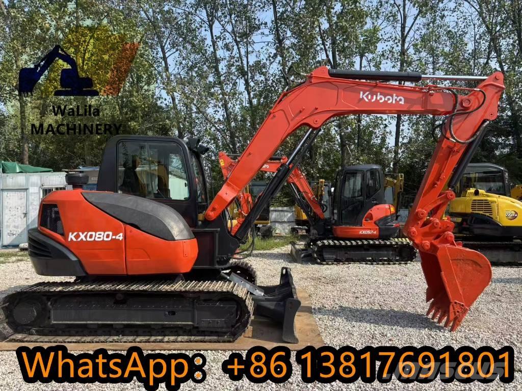 Kubota KX 080-4 Minigravere <7t
