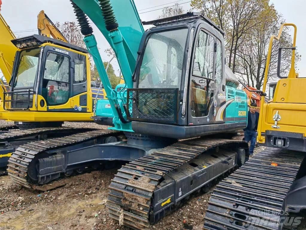 Kobelco SK200D Beltegraver