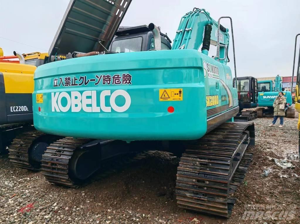 Kobelco SK200D Beltegraver