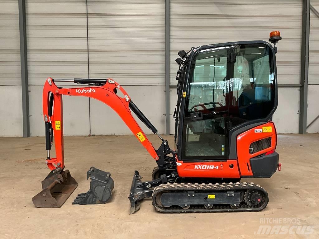 Kubota KX 019-4 Minigravere <7t