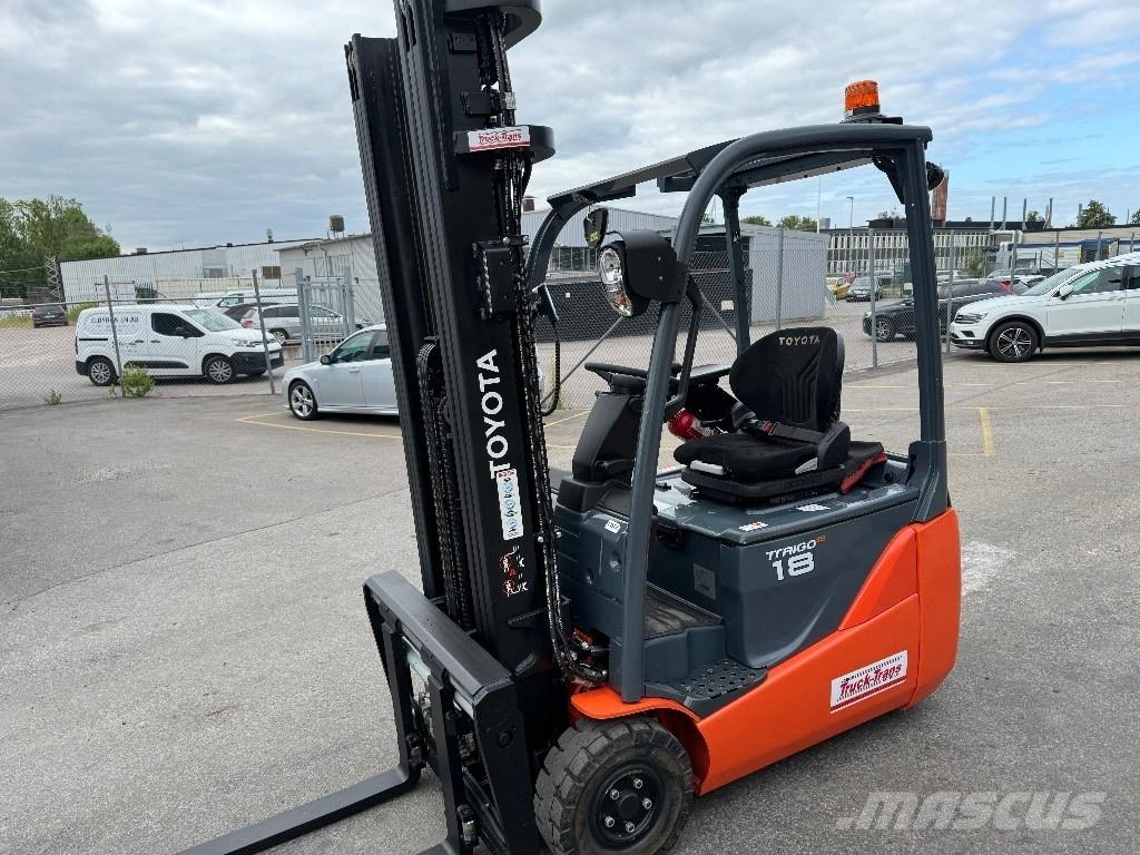 Toyota 8FBEK18T Elektriske trucker