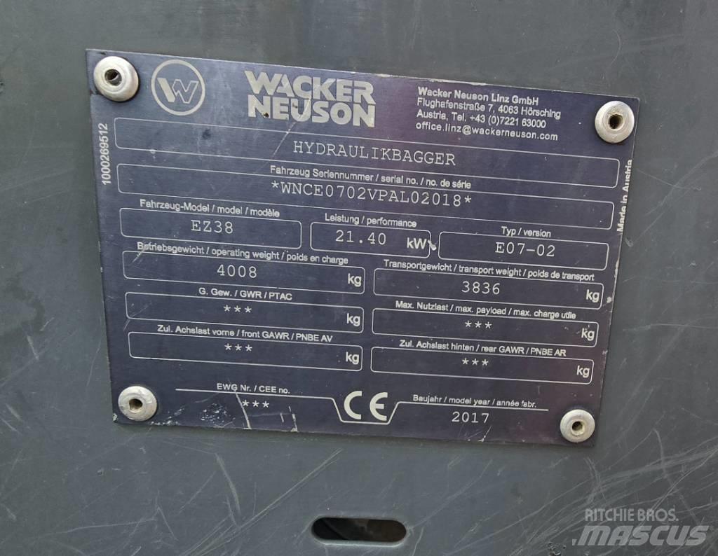 Wacker Neuson EZ 38 Minigravere <7t